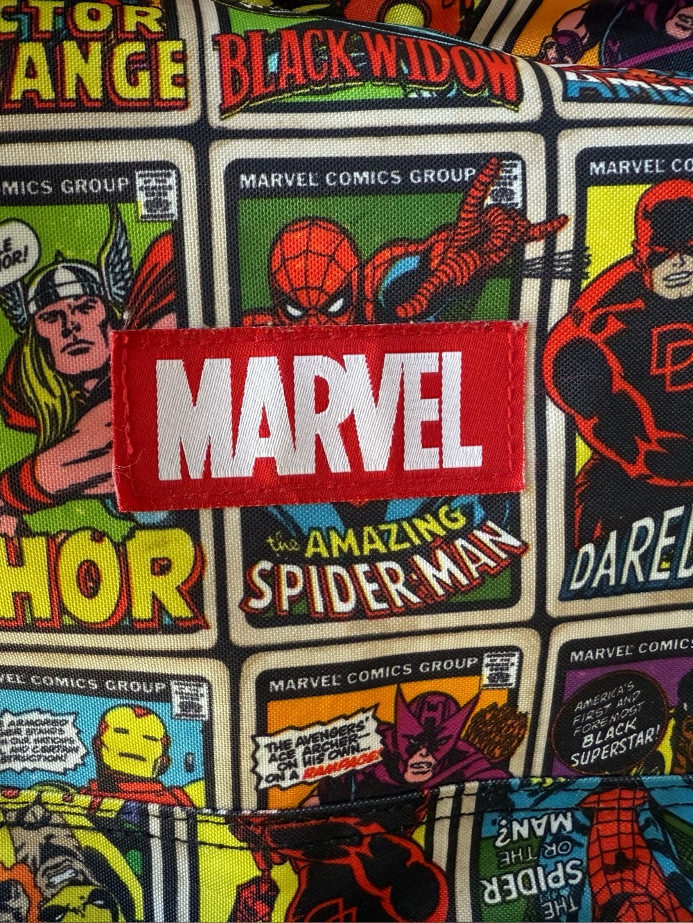 Marvel Comics Print Backpack - Picture 2 of 16